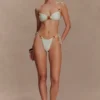 Top de bikini con pedrería Memphis – Menta Top de bikini con pedrería Memphis – Menta