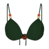 Top de bikini con pedrería Memphis – Verde Top de bikini con pedrería Memphis – Verde