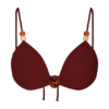 Top de bikini con pedrería Memphis – Vino Top de bikini con pedrería Memphis – Vino