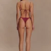 Top de bikini con pedrería Memphis – Vino Top de bikini con pedrería Memphis – Vino