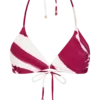 Top de bikini Marquise – Estampado Dragonfruit Deco Fleur