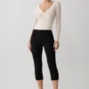 Top de malla de manga larga Lumi – Color hueso