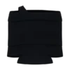 Top de punto asimétrico de mezcla de cachemira Sierra – Negro Top de punto asimétrico de mezcla de cachemira Sierra – Negro