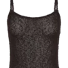 Top de punto bouclé Mattais – Chocolate oscuro Top de punto bouclé Mattais – Chocolate oscuro