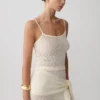 Top de punto bouclé Mattais – Marfil Top de punto bouclé Mattais – Marfil