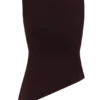 Top de punto con escote asimétrico Brock – Chocolate oscuro Top de punto con escote asimétrico Brock – Chocolate oscuro