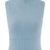 Top de punto Indy Pointelle – Azul aciano Top de punto Indy Pointelle – Azul aciano