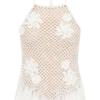 Top halter de croché Miley – Marfil Top halter de croché Miley – Marfil