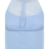 Top halter de encaje y punto Lucy – Azul aciano