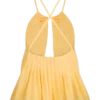 Top halter de gasa Korra – Butterscotch Top halter de gasa Korra – Butterscotch