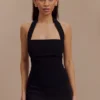 Top halter de traje Amelita – Negro Top halter de traje Amelita – Negro