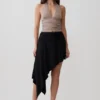 Top halter fruncido de modal Peregrine – Neutro Top halter fruncido de modal Peregrine – Neutro