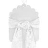 Top halter Kensley Broderie – Blanco