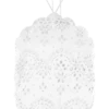 Top halter Kensley Broderie – Blanco