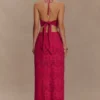 Falda midi Kensley Broderie – Dragonfruit Falda midi Kensley Broderie – Dragonfruit