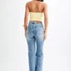 Top halter reciclado Marie – Sorbete de limón Top halter reciclado Marie – Sorbete de limón