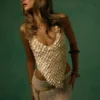 Top halter Willow de nácar – Perla Top halter Willow de nácar – Perla