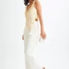 Top halter Willow de nácar – Perla Top halter Willow de nácar – Perla