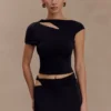 Top Haven Slinky Twist – Negro