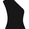 Top modal Anna de un solo hombro – Negro Top modal Anna de un solo hombro – Negro
