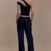 Top modal Anna de un solo hombro – Negro Top modal Anna de un solo hombro – Negro