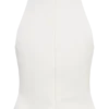 Top sin mangas Portia de scuba – Blanco Top sin mangas Portia de scuba – Blanco