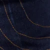 Top sin tirantes con pespuntes de Tully en Denim – Azul índigo
