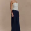 Top sin tirantes de algodón Zillah – Blanco Top sin tirantes de algodón Zillah – Blanco