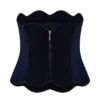 Top vaquero sin tirantes con festones de Oakley – Azul índigo Top vaquero sin tirantes con festones de Oakley – Azul índigo