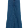 Vaqueros de Denim acampanados de pierna ancha Jen – Azul oscuro