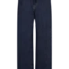 Vaqueros de Denim con diamantes y talle medio Laina – Azul medianoche Vaqueros de Denim con diamantes y talle medio Laina – Azul medianoche