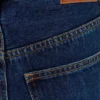 Vaqueros de Denim con diamantes y talle medio Laina – Azul medianoche Vaqueros de Denim con diamantes y talle medio Laina – Azul medianoche