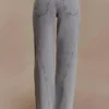 Vaqueros de Denim con paneles de talle medio de Georgette – Gris Vaqueros de Denim con paneles de talle medio de Georgette – Gris