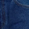 Vaqueros de georgette con paneles y talle medio – Azul oscuro Vaqueros de georgette con paneles y talle medio – Azul oscuro
