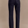 Vaqueros de talle alto y pierna recta Janine – Azul índigo lavado Vaqueros de talle alto y pierna recta Janine – Azul índigo lavado