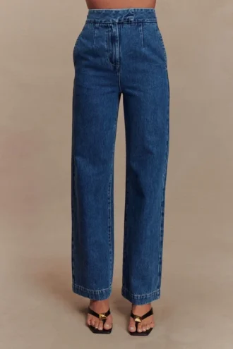 Vaqueros de tiro ancho Rayne – Azul 90’s Vaqueros de tiro ancho Rayne – Azul 90’s