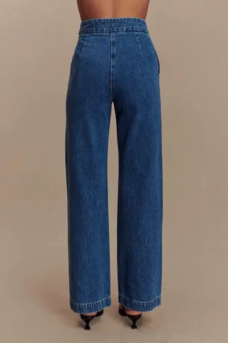 Vaqueros de tiro ancho Rayne – Azul 90’s Vaqueros de tiro ancho Rayne – Azul 90’s