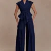 Vaqueros Denim de cintura alta Beatrix – Azul índigo Vaqueros Denim de cintura alta Beatrix – Azul índigo