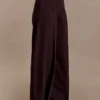Vaqueros Denim de cintura alta Beatrix – Chocolate Vaqueros Denim de cintura alta Beatrix – Chocolate