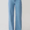 Vaqueros Denim de cintura media Caitlin – Azul clásico Vaqueros Denim de cintura media Caitlin – Azul clásico