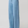 Vaqueros Denim de cintura media Caitlin – Azul clásico Vaqueros Denim de cintura media Caitlin – Azul clásico