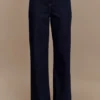Vaqueros Denim de cintura media Caitlin – Azul índigo Vaqueros Denim de cintura media Caitlin – Azul índigo