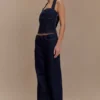 Vaqueros Denim de cintura media Caitlin – Azul índigo Vaqueros Denim de cintura media Caitlin – Azul índigo
