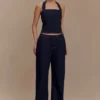 Vaqueros Denim de cintura media Caitlin – Azul índigo Vaqueros Denim de cintura media Caitlin – Azul índigo