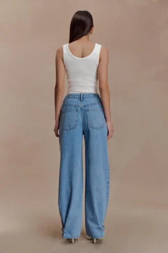 Vaqueros Flossie Multi Way Denim – Azul clásico