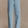 Vaqueros Mannon de talle medio Denim – Azul 80’s