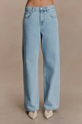 Vaqueros Mannon de talle medio Denim – Azul 80’s