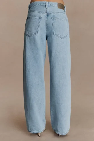 Vaqueros Mannon de talle medio Denim – Azul 80’s