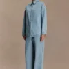 Camisa oversize de Denim Lioda – Azul 80’s Camisa oversize de Denim Lioda – Azul 80’s