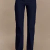 Vaqueros Meryl con cordones – Azul índigo Vaqueros Meryl con cordones – Azul índigo